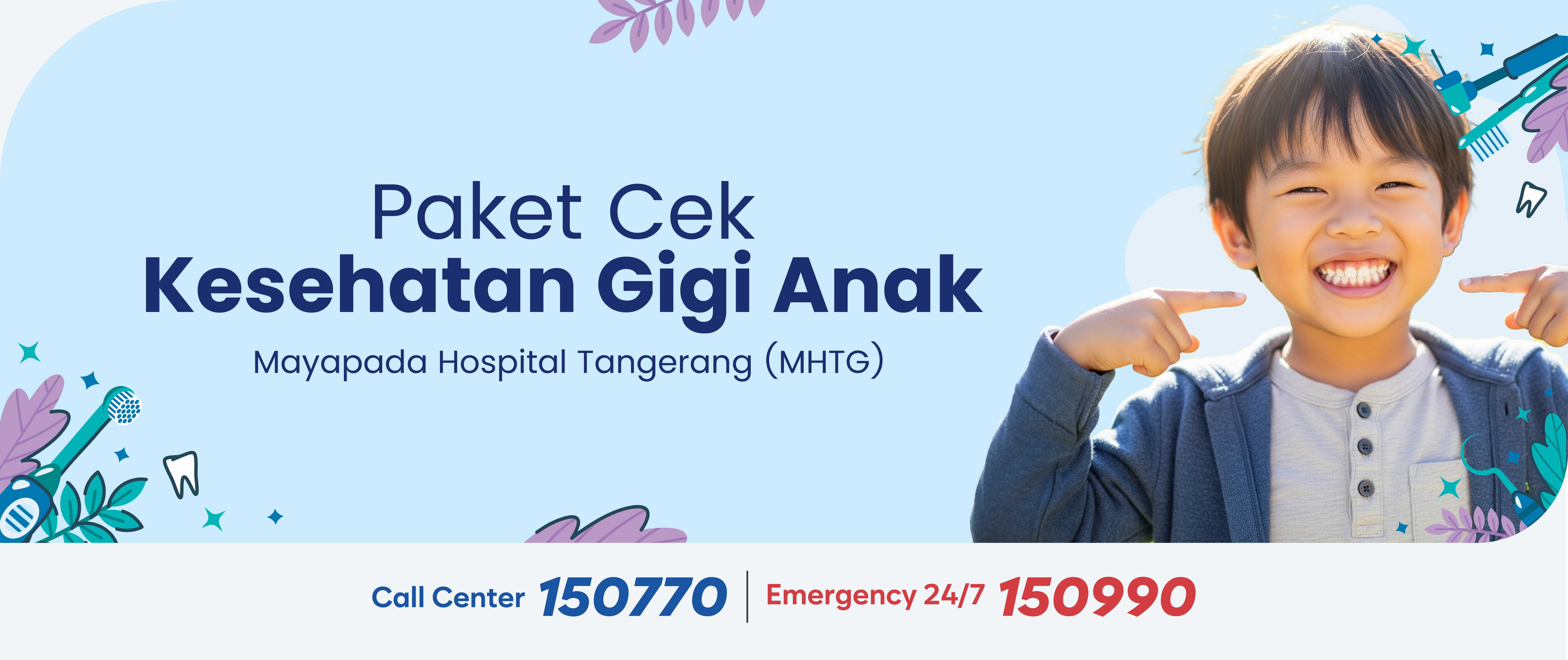 Promo Paket Cek Kesehatan Gigi Anak Mayapada Hospital Tangerang (MHTG) IMG